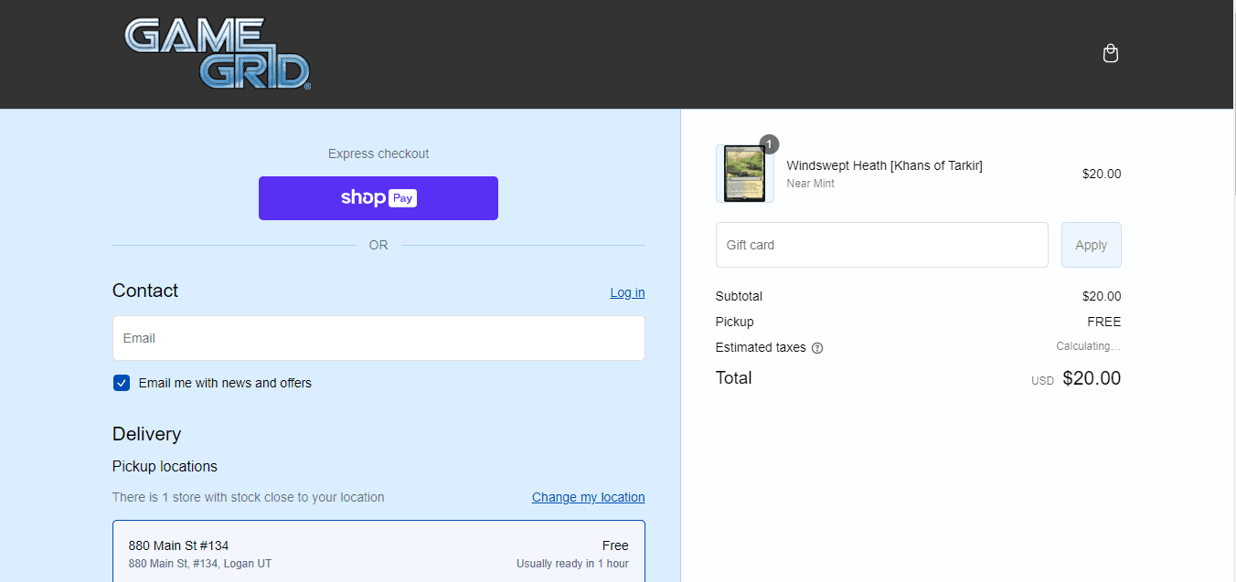 How to apply Game Grid coupon code